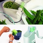 Durable Peeling Pea Hand Rolling Machine