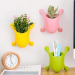 Mini Lovely Office Creative 1ps Flower Pot