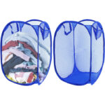 Foldable Laundry Basket, Small Pop Up Laundry Baskets, Robust, Small Mesh Laundry Basket