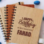 customize Personalised Diary With Photo Name
