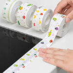 Rolls Adhesive Caulk Strip Sealant Tape,Self Adhesive Caulk Strip,Waterproof MildewProof Wall Sealant Tape,for Kitchen,Bathroom,Toilet