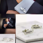 Personalized Customize Name Cuff link