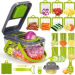 22Pcs/Set Multifunctional Fruit & Vegetable Cutter Food Container