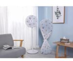 Decorative Fan Cover with Colorful Pattern Design ? Dust Protection & Stylish Room Accent