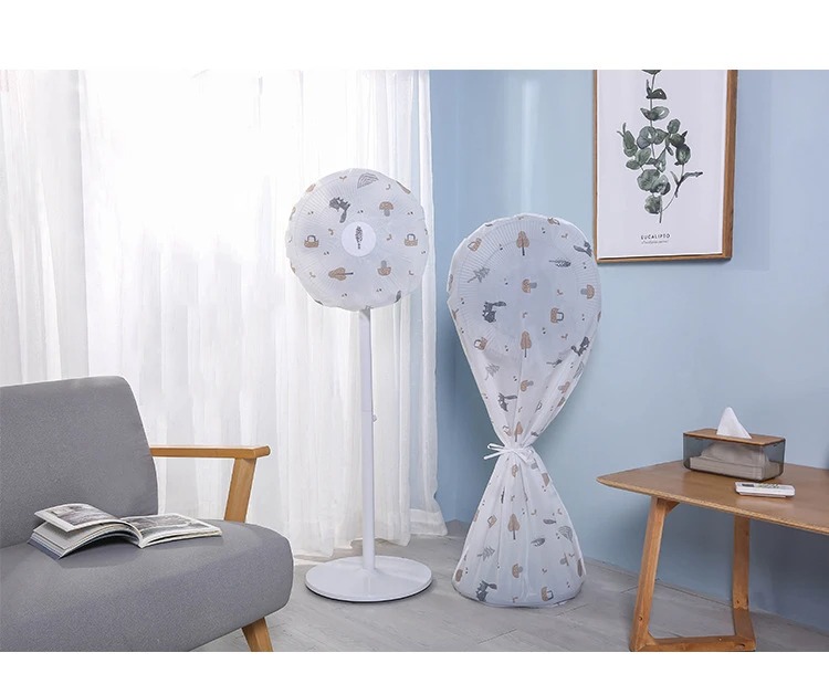 imgi_13_H29bb16fbcb354e1dae4244a64269a6efr.jpg Decorative Fan Cover with Colorful Pattern Design ? Dust Protection & Stylish Room Accent - Image 1
